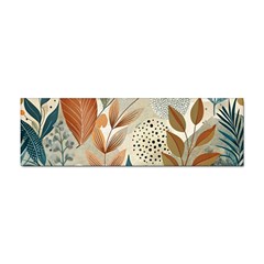 Leaves Pattern Flower Floral Flora Sticker Bumper (10 Pack) by Bedest