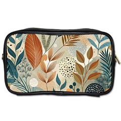 Leaves Pattern Flower Floral Flora Toiletries Bag (one Side) by Bedest