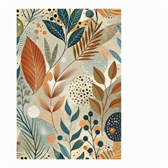 Leaves Pattern Flower Floral Flora Small Garden Flag (two Sides) by Bedest