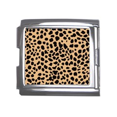 Leopard Skin Pattern Mega Link Italian Charm (18mm)