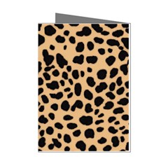 Leopard Skin Pattern Mini Greeting Cards (pkg Of 8)