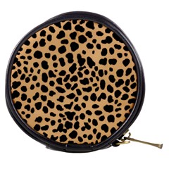 Leopard Skin Pattern Mini Makeup Bag by Bedest