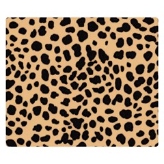 Leopard Skin Pattern Two Sides Premium Plush Fleece Blanket (kids Size) by Bedest