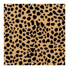 Leopard Skin Pattern Banner And Sign 3  X 3  by Bedest