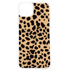 Leopard Skin Pattern Iphone 15 Tpu Uv Print Case