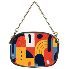 Abstract Pattern Chain Purse (one Side) by Bedest