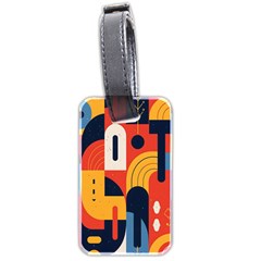 Abstract Pattern Luggage Tag (two Sides) by Bedest