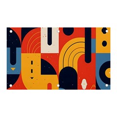 Abstract Pattern Banner And Sign 5  X 3 