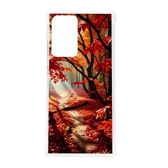 Forest Path Red Nature Samsung Galaxy Note 20 Ultra Tpu Uv Case