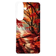 Forest Path Red Nature Samsung Galaxy S24 6 2 Inch Tpu Uv Case