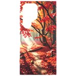 Forest Path Red Nature Samsung Galaxy S24 Ultra 6.9 Inch Black TPU UV Case Front