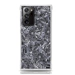 Geologic Marine Life Motif Black And White Print Samsung Galaxy Note 20 Ultra TPU UV Case Front