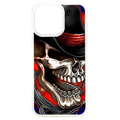 Confederate Flag Usa America United States Csa Civil War Rebel Dixie Military Poster Skull Iphone 15 Pro Max Tpu Uv Print Case by Ket1n9