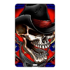 Confederate Flag Usa America United States Csa Civil War Rebel Dixie Military Poster Skull Name Card Style Usb Flash Drive by Ket1n9