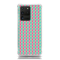 Yellow Blue Pattern Samsung Galaxy S20 Ultra 6 9 Inch Tpu Uv Case by ytdream