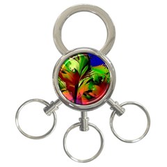 Splash 3-ring Key Chain