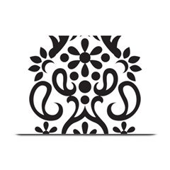 A Black And White Image Of An Ornate Design Plate Mats by catchydesignhill