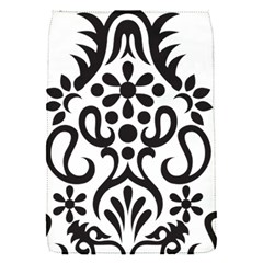 A Black And White Image Of An Ornate Design Removable Flap Cover (s) by catchydesignhill