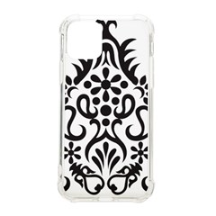 A Black And White Image Of An Ornate Design Iphone 11 Pro 5 8 Inch Tpu Uv Print Case by catchydesignhill