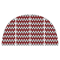 A Red And Black Zigzag Pattern On A White Background Anti Scalding Pot Cap by catchydesignhill