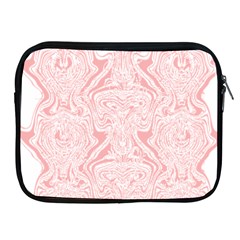 A Pink And White Abstract Design On A White Background Apple Ipad 2/3/4 Zipper Cases by catchydesignhill