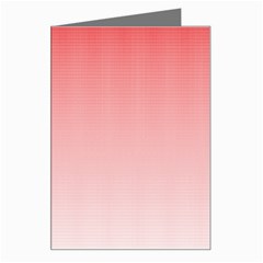 A Red And White Background With Small Squares Greeting Card by catchydesignhill