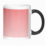 A Red And White Background With Small Squares Morph Mug Right