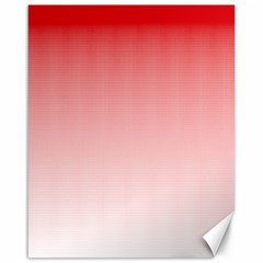 A Red And White Background With Small Squares Canvas 16  X 20  by catchydesignhill