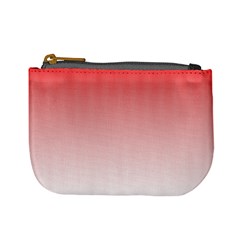 A Red And White Background With Small Squares Mini Coin Purse by catchydesignhill