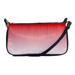 A Red And White Background With Small Squares Shoulder Clutch Bag by catchydesignhill