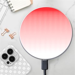 A Red And White Background With Small Squares Wireless Fast Charger(white) by catchydesignhill