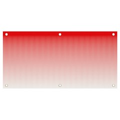 A Red And White Background With Small Squares Banner And Sign 4  X 2  by catchydesignhill