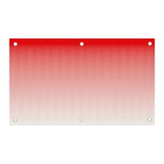 A Red And White Background With Small Squares Banner And Sign 5  X 3  by catchydesignhill