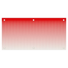 A Red And White Background With Small Squares Banner And Sign 6  X 3  by catchydesignhill