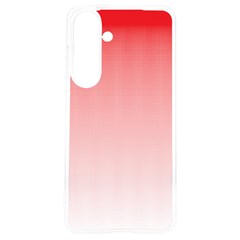 A Red And White Background With Small Squares Samsung Galaxy S24 6 2 Inch Tpu Uv Case by catchydesignhill