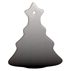 A Black And White Photo Of A Wall Christmas Tree Ornament (two Sides)