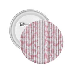 A Pink And White Striped Background 2 25  Buttons by catchydesignhill