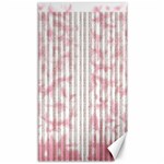 A Pink And White Striped Background Canvas 40  x 72  39.28 x69.23  Canvas - 1