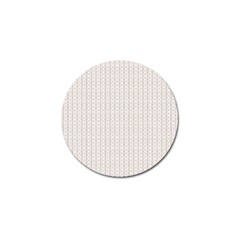 A White Background With A Brown Pattern On It Golf Ball Marker by catchydesignhill