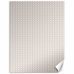 A White Background With A Brown Pattern On It Canvas 18  X 24  by catchydesignhill