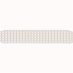 A White Background With A Brown Pattern On It Small Bar Mat by catchydesignhill