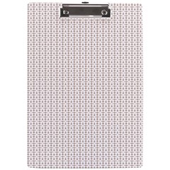 A White Background With A Brown Pattern On It A4 Acrylic Clipboard by catchydesignhill