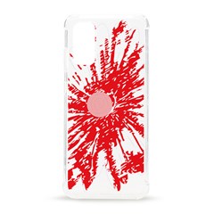 A Drawing Of A Red Flower On A White Background Samsung Galaxy S20 6 2 Inch Tpu Uv Case by catchydesignhill