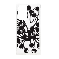 A Black And White Picture Of A Bunch Of Flowers Samsung Galaxy Note 20 Ultra Tpu Uv Case by catchydesignhill