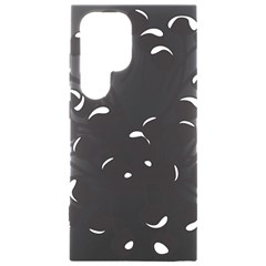 A Black And White Picture Of A Bunch Of Flowers Samsung Galaxy S24 Ultra 6 9 Inch Black Tpu Uv Case by catchydesignhill