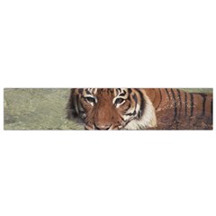 Swimming Tiger Small Premium Plush Fleece Scarf