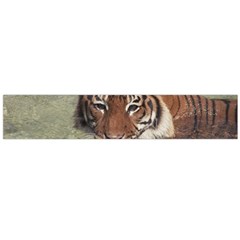 Swimming Tiger Large Premium Plush Fleece Scarf 