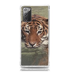 Swimming Tiger Samsung Galaxy Note 20 Tpu Uv Case by ExtraAwesomeSauce