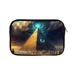 Mystic Blue Pyramid Art Apple Macbook Pro 13  Zipper Case by ExtraGoodSauce