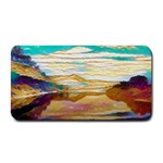 Vibrant Sunset Over Serene Lake Medium Bar Mat 16 x8.5  Bar Mat